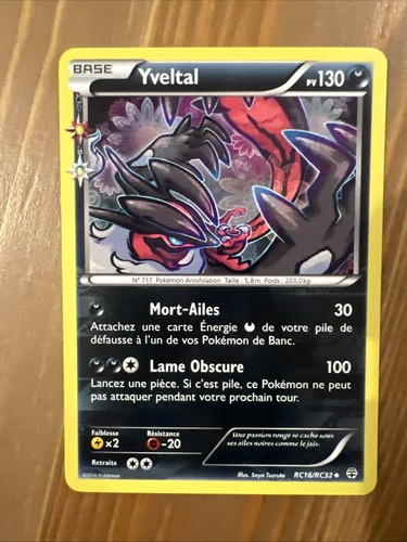 Yveltal rc16 rc32 holo - yveltal,