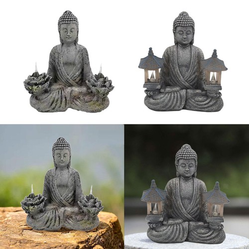 Figurine bouddha solaire - figurine,