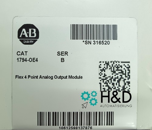 Module sortie analogique - de,