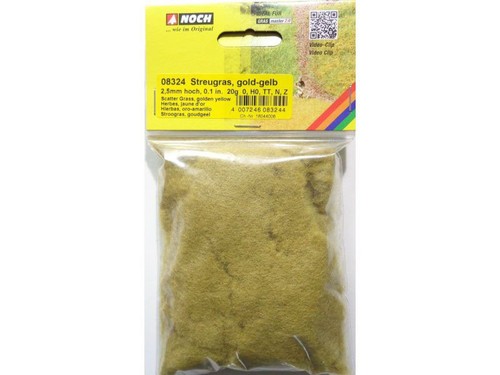 Noch flocage fibre herbe - herbe, jaune