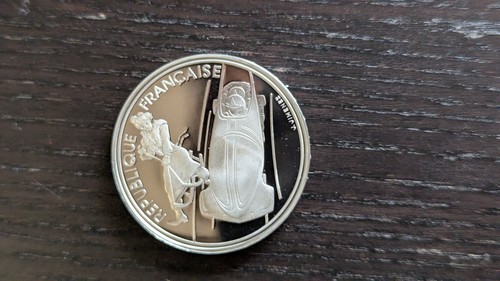 Pièce argent 100 francs - pièce, jo