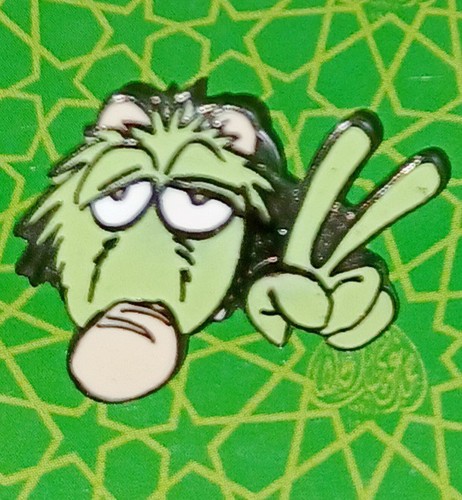 Pin badge rat - pin,