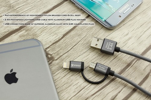 Xpower 2in1 charge cable - 2in1,