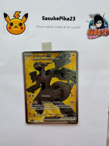 Carte pokémon zekrom - pokémon,