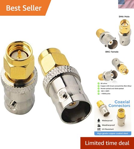 Versatile sma male bnc - sma, to