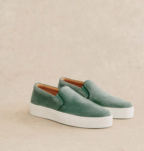 Sezane theo sneakers suede - theo,