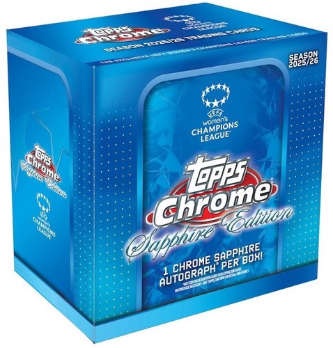 2025 topps chrome sapphire - chrome,