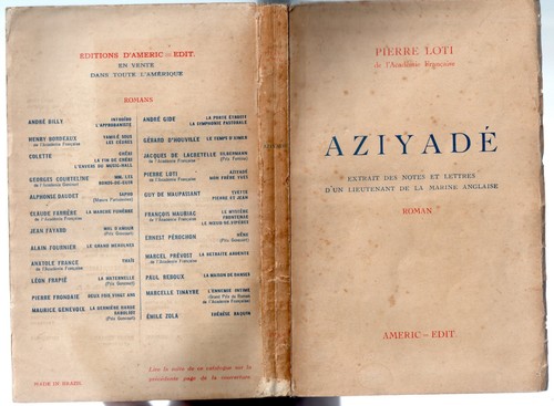 Pierre loti aziyade - aziyade, marine