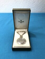 Porte clés CHRISTOFLE modèle ARIA métal argenté Boite coffret clé cadeau homme