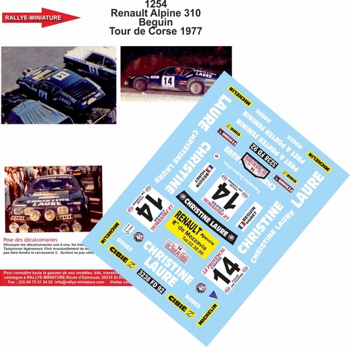 Decals ref 1254 - decals,