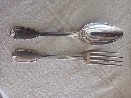 Taillepied couvert argent - ,