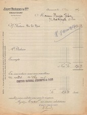 1917 JAPY FRERES A BEAUCOURT -