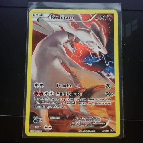Carte pokemon reshiram - carte,