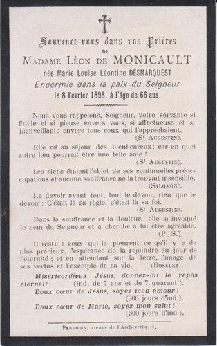 Mémento mme léon - mémento,