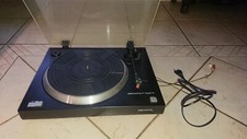 Platine vinyle SCOTT PS28  noire, en bon état de fonctionnement,  courroie neuve