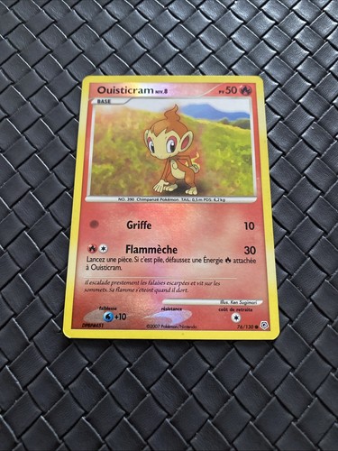 Carte pokémon ouisticram - carte,