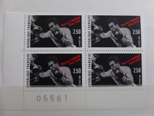 france.bloc de 4 numéroté du