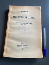 Les chants du serviteur de