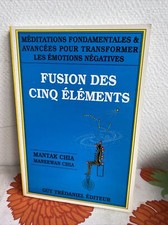 Ancien livre fusion des 5 éléments mantak chia méditations Tredaniel editeur