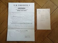 BREVET CHEVALIER DE L'ORDRE