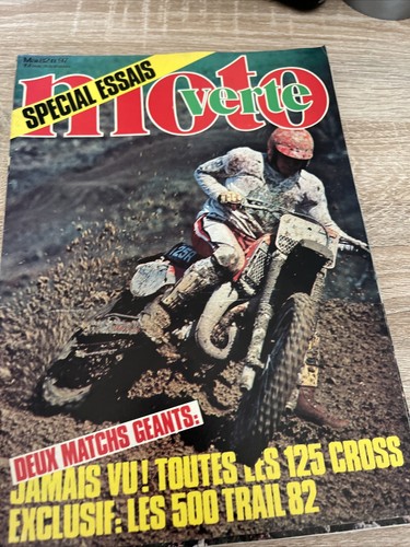 Moto verte yamaha xt 500 - moto,