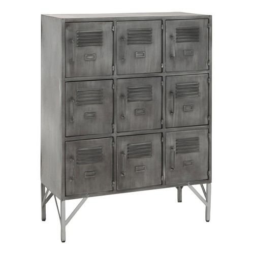 Commode portes métal - 9, en