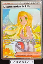 Carte Pokemon DETERMINATION DE LILIE 184/132 Full Art FA MEG FR NEUF