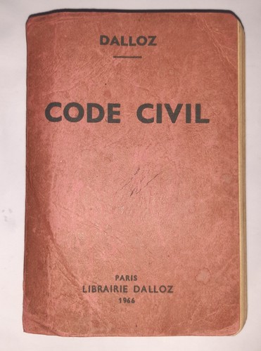 Code civil dalloz - civil, 1966