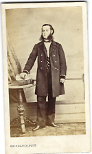 Photo CDV Officier de marine