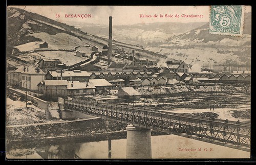 Cpa besançon usines - besançon,,
