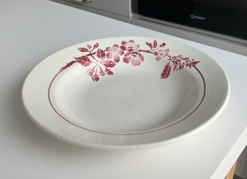 Assiette creuse faience - assiette, en