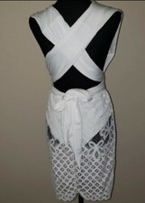 Sexy Lace Mini Skirt White