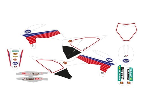 Set autocollants ktm - ktm, sx/sxf