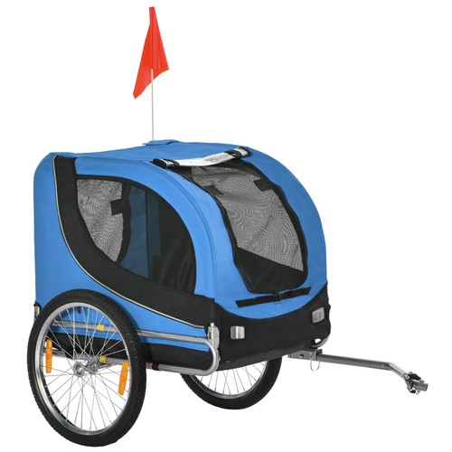 Pawhut remorque vélo pour - remorque,