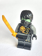 RARE FIGURINE MINIFIGURE LEGO NINJAGO NJO242 COLE SKYBOUND GHOST ETAT NEUF