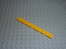 LEGO Plate 1 x 10 Yellow Réf
