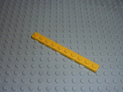 Lego plate yellow réf - x, 10