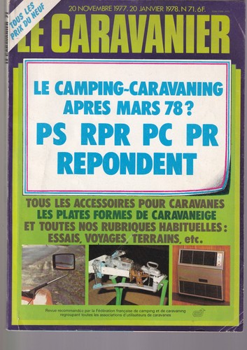 Caravanier 71 caravelair - le,