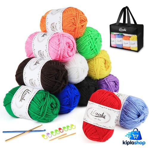 Kit laine crochet tricot - , 12