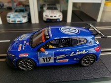 Carrera Évolution rare VW Scirocco GT24 Lumières,excellent État(Scalextric,FLY.)