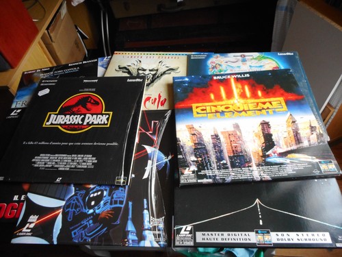 Lot laserdisc tres - en, bon