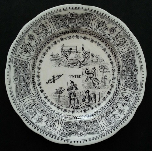 Superbe assiette parlante - superbe, en