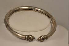 BRACELET BERBERE ANCIEN ARGENT MASSIF ANTIQUE ETHNIC SILBER BANGLE