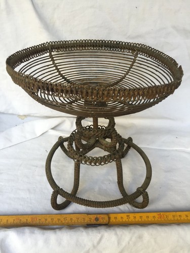 Ancien panier centre table - ancien,