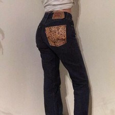 jeans levis 501 W27 L34 painted pocket