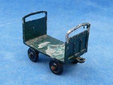 RARE ! TRAIN DINKY TOYS ? O - CHARIOT A BAGAGES PLOMB Lead luggage trolley