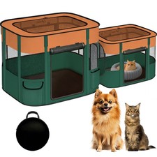 Portable Cat Playpen with