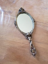 Ancien Miroir Face À Main