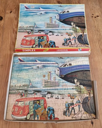Puzzle bois vintage - , simplex
