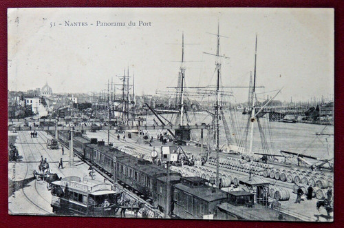 Cpa nantes panorama - -,